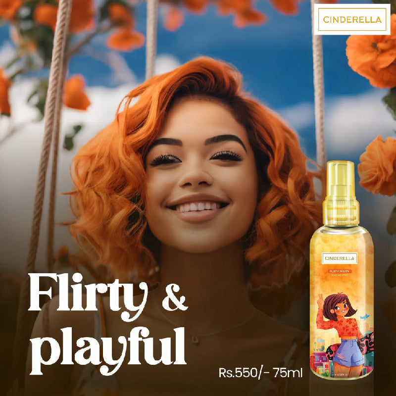 රහස් සින්ඩරෙල්ලා ෆ්ලයි ෆෘටි කොලෝන් - 75ml