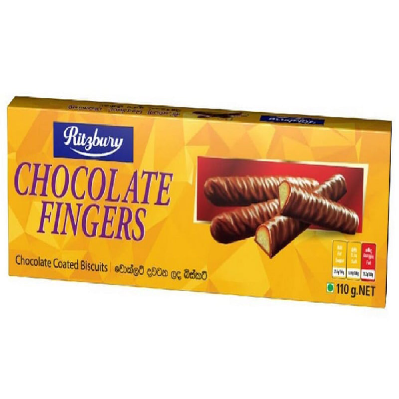 Ritzbury Chocolate Fingers - 110g