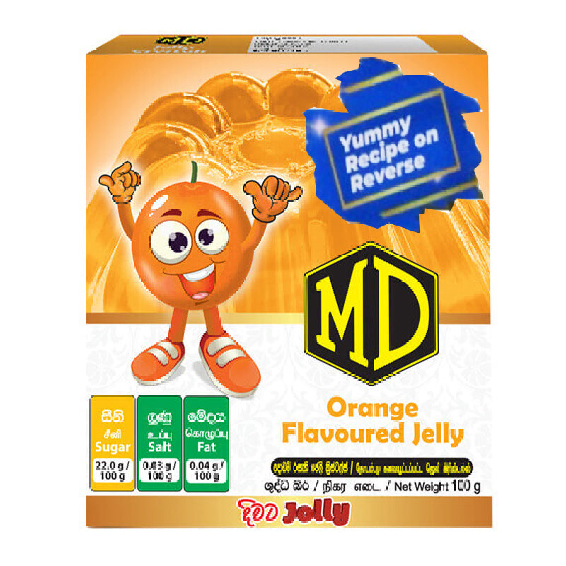 MD Orange Flavoured Jelly  100g