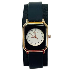 Rubber Strap ladies watch