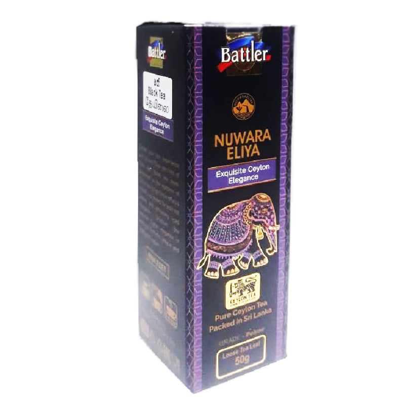 Battler- Black Tea-PEKOE- Nuwara Eliya-50g   (Leaf Tea)