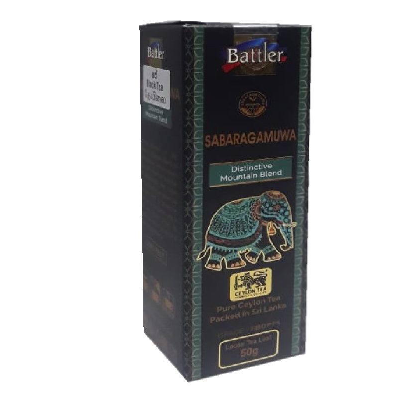 Battler- Black Tea- FBOPFI- Sabaragamuwa-50g   (Leaf Tea)