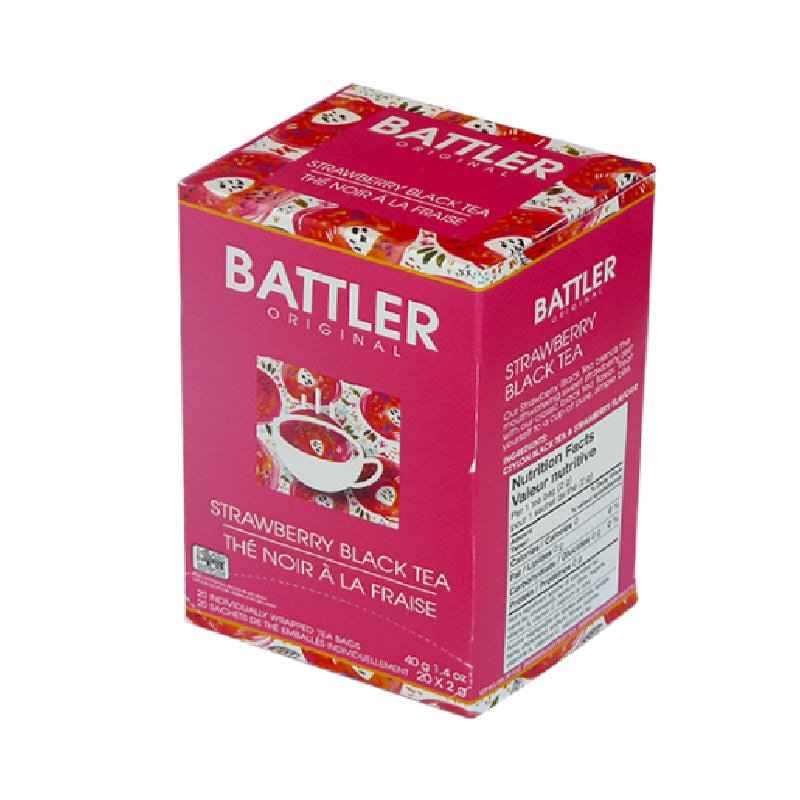 Battler Original - Envelope Tea Bag - Strawberry Black Tea  (20 x 2g)