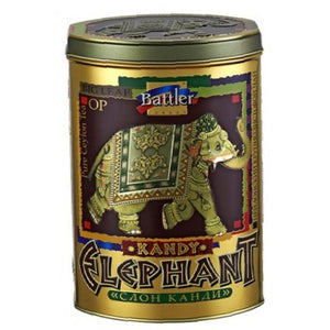 Battler - Tin Caddy - Ceylon Black tea OP - Kandy Elephant        100g