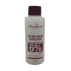 Dreamron Color Cream Developer Oxidizer 6% -  60ml