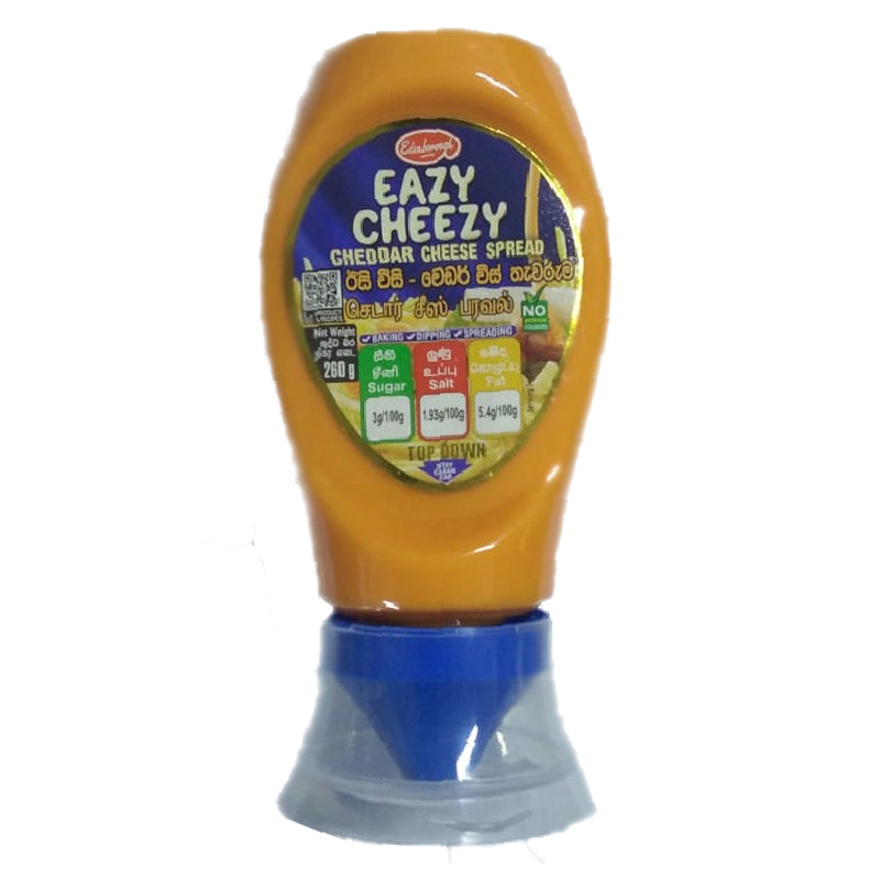 Edinborough Eazy Cheezy Cheddar Cheese Spread 260g