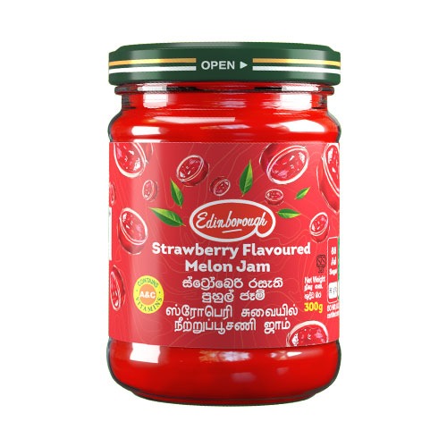 Edinborough Strawberry Flavoured  Melon Jam 300g