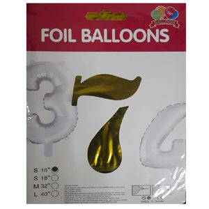 Foil Balloon  Number 7