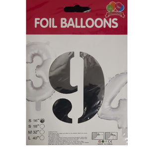 Foil  Balloon  Number  9