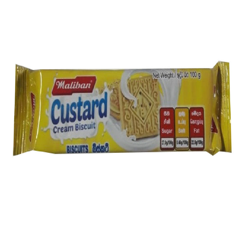 Maliban Custard Cream - 100g