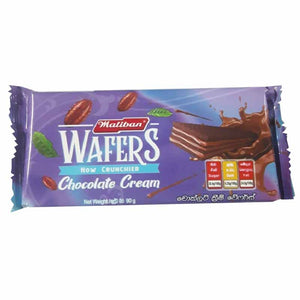 Maliban Wafers Chocolate Cream Biscuit - 90g