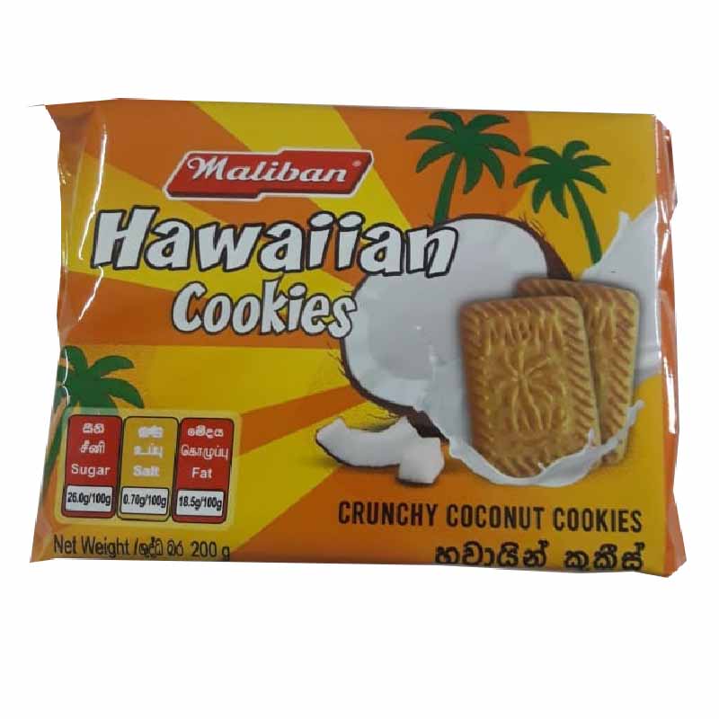 Maliban Hawaiin Cookies - 200g