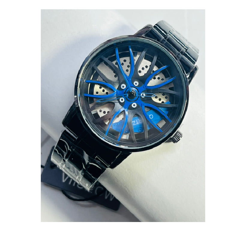 Mens Wheel Watch