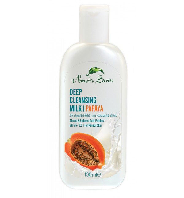 Nature's Secrets Deep Cleansing Milk (Papaya) 100ml