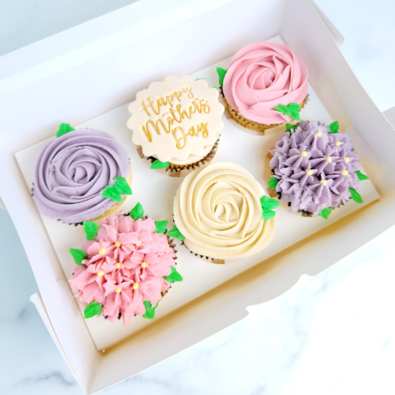 Mother's Day  Cup  Cake (6 Pcs)