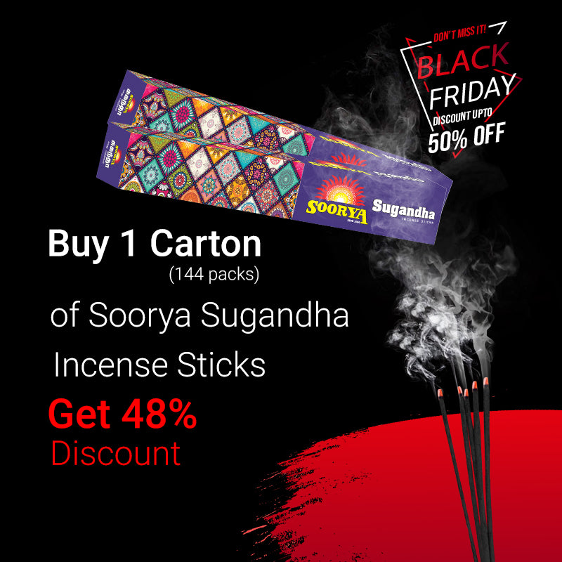 Special Offer-  Soorya Suganda Incense Sticks 48% Off