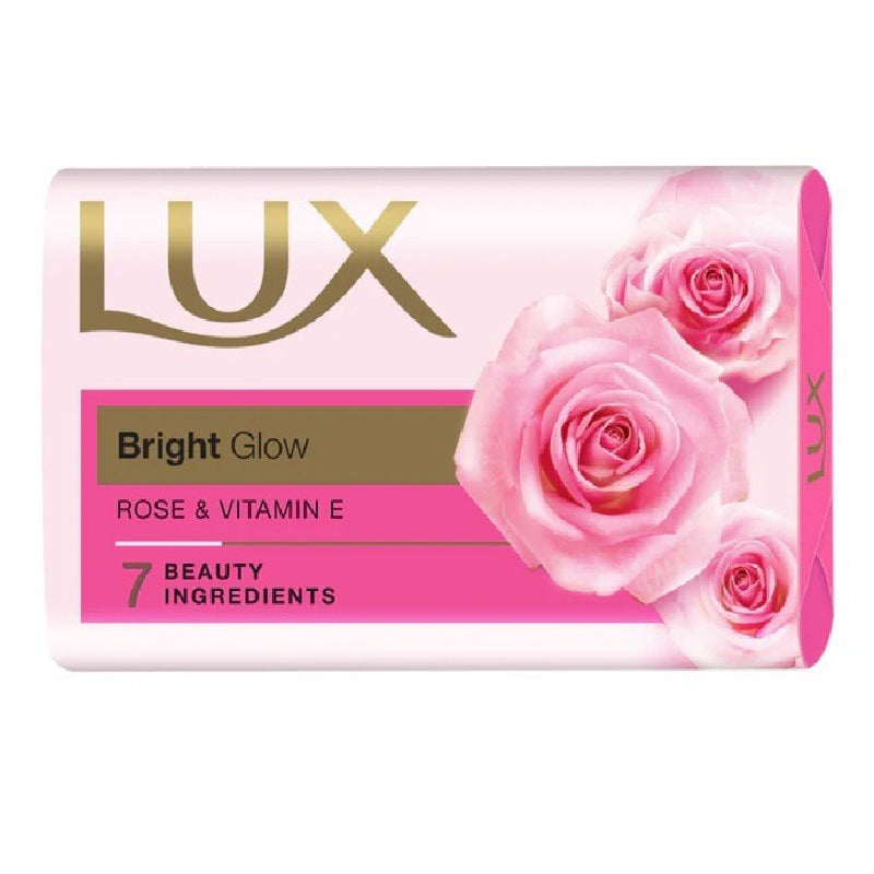 Lux Bright Glow Rose & Vitamin E Soap 100g