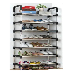 7 Layer Shoe Rack -  Carbon Steel