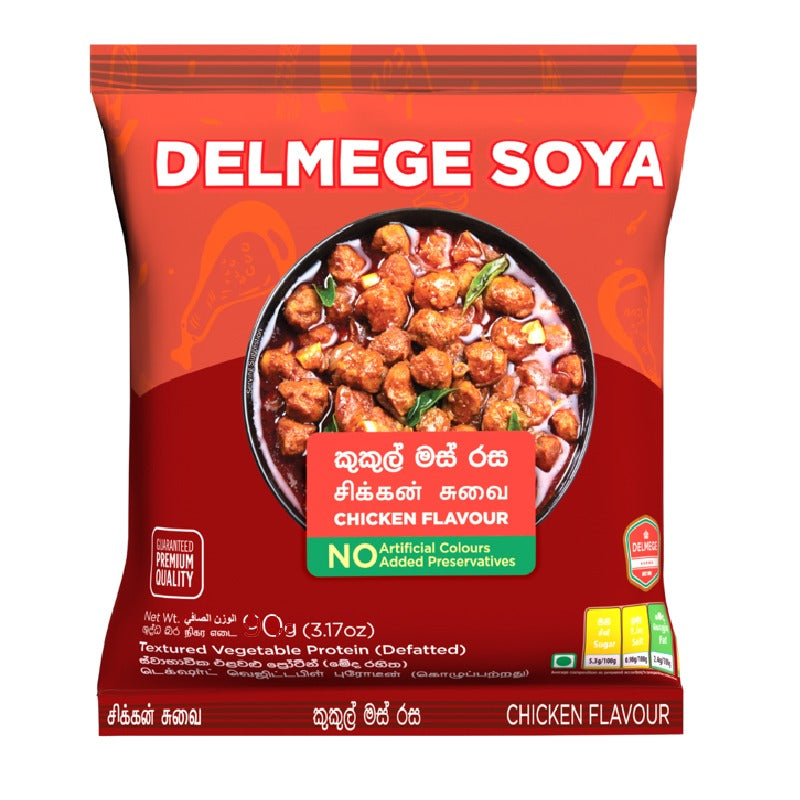 Delmege Chicken Flavour Soya 50g