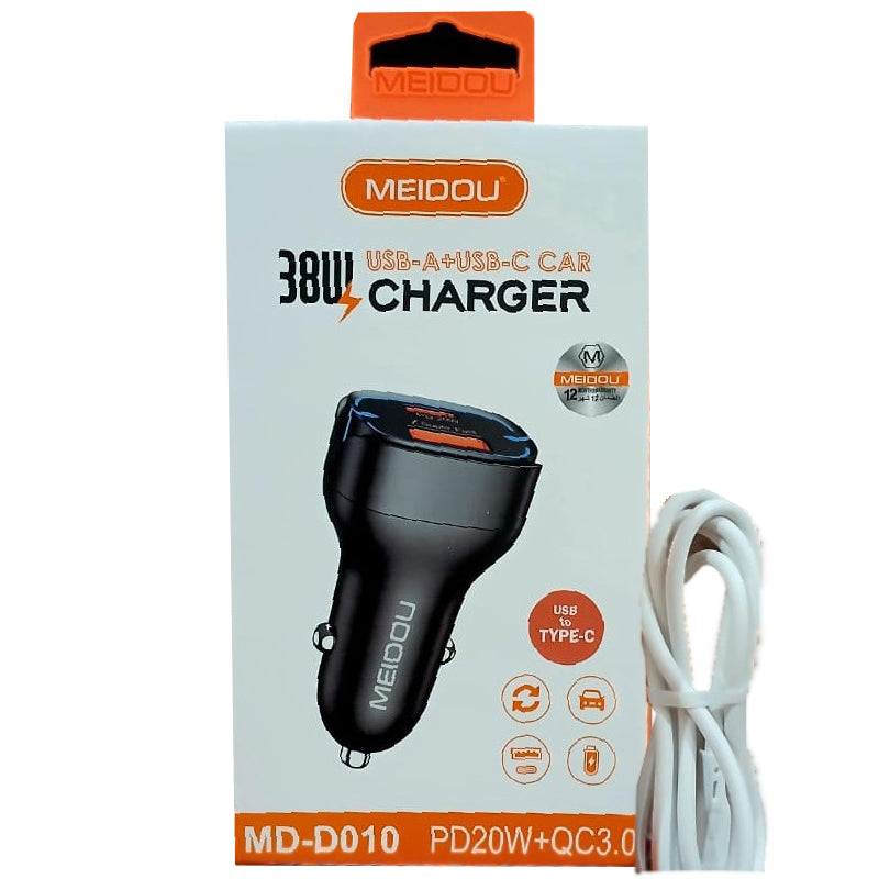 Car Charger  -  C Type  With Cable