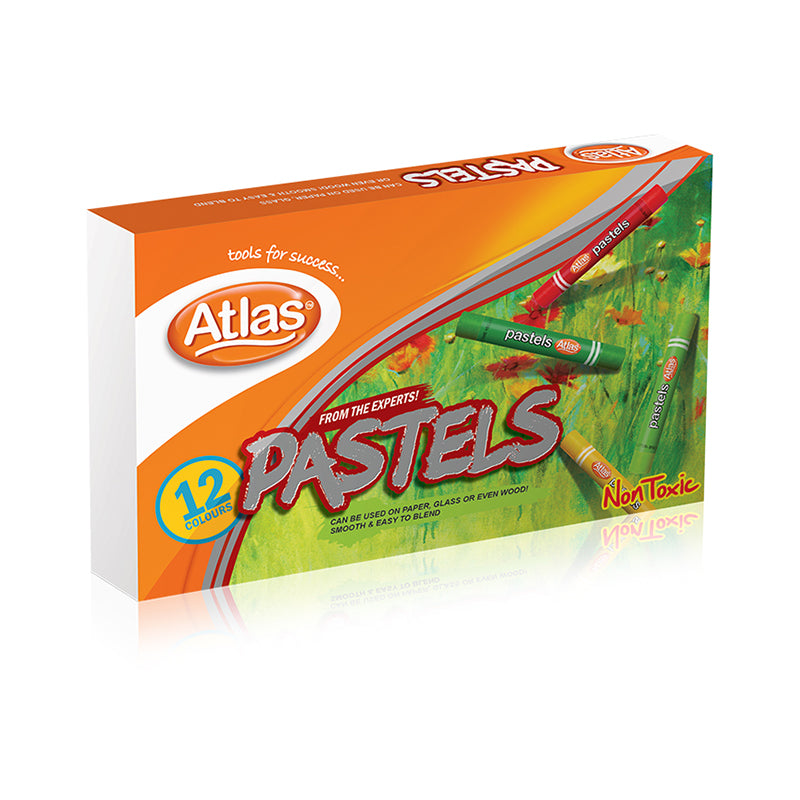 Atlas Pastel 12 Colours