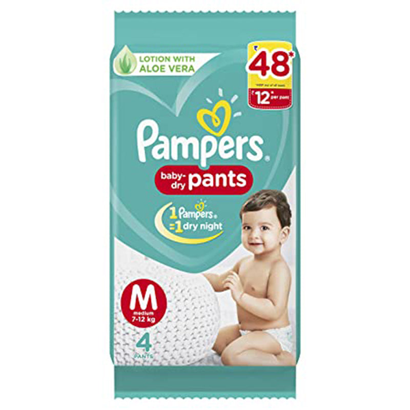 Buy Pampers Baby Dry Pants medium size, 8 Pcs Pack|Drugcarts
