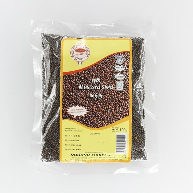 Ruhunu Mustard Seeds 100g