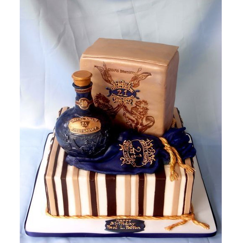 Royal Crown Cake – Black & Brown Bakers