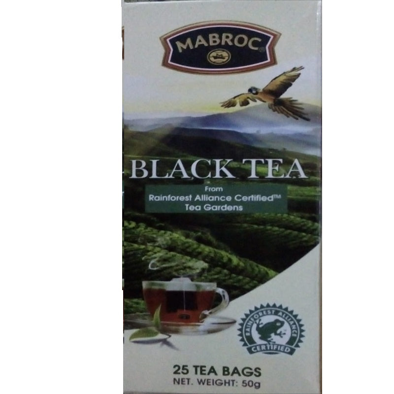 Mabroc Black Tea 50g (25 Tea Bags)