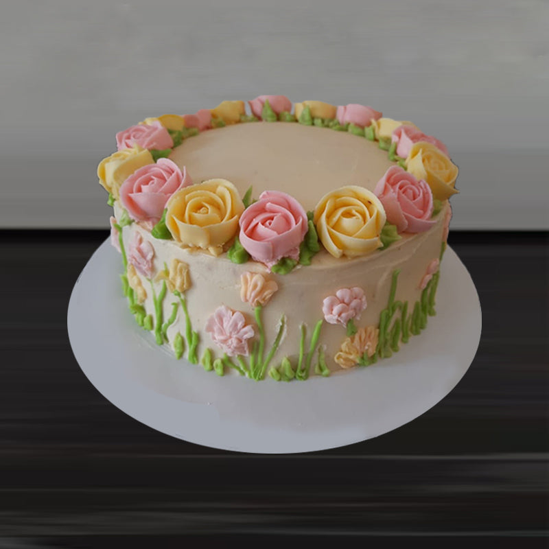 Ribbon Cake with Butter Cream Frosting 1kg – SUN ONLINE